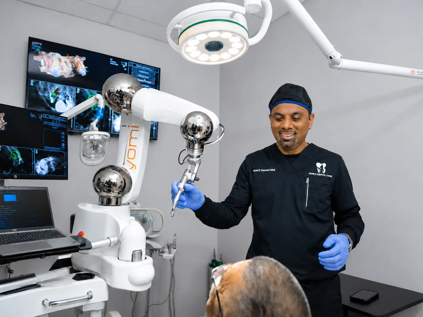 Noble Dental Care patient consultation in Fremont