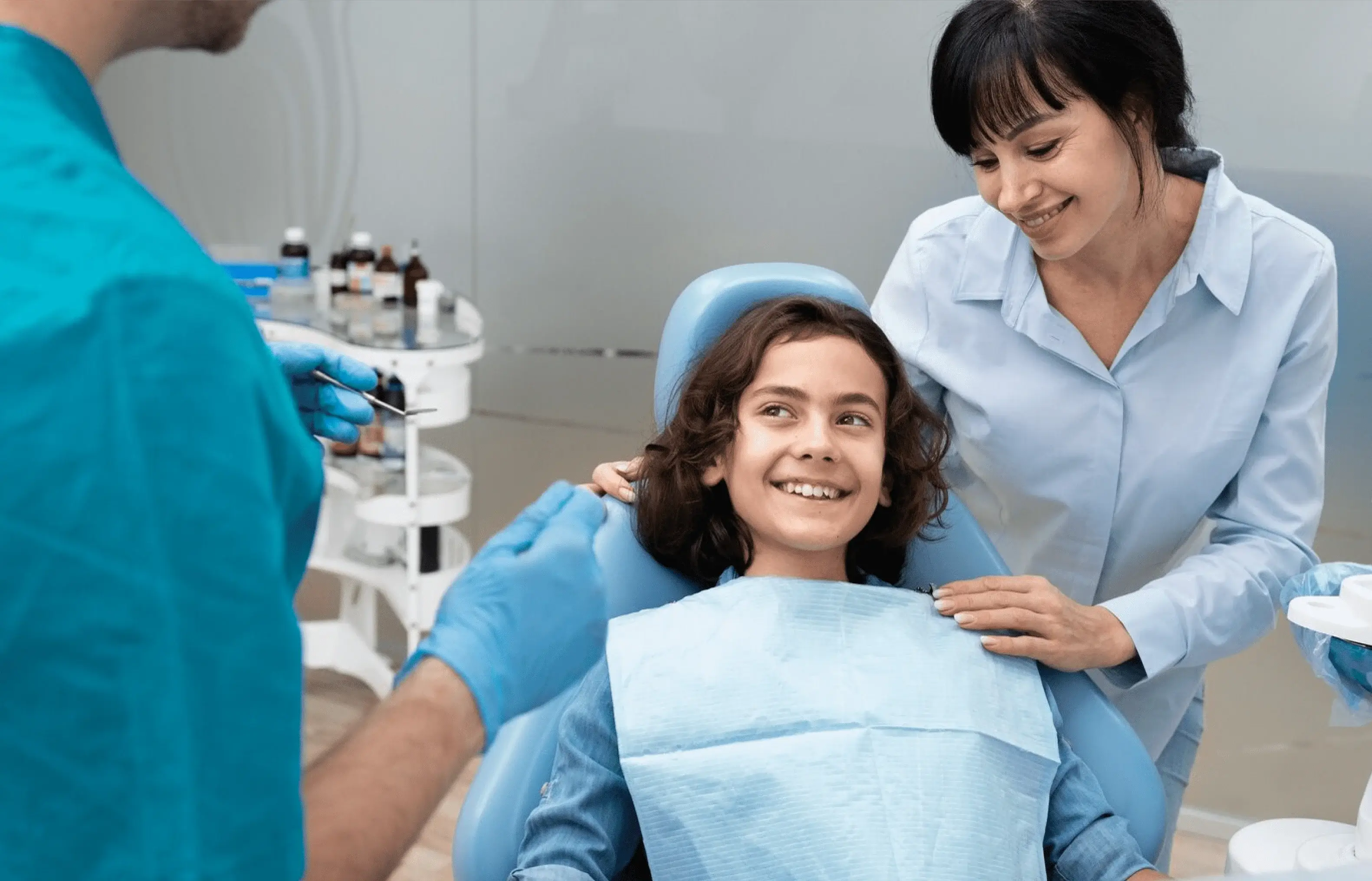 smiling patient